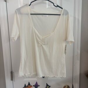 NWT White Nordstrom Blouse
